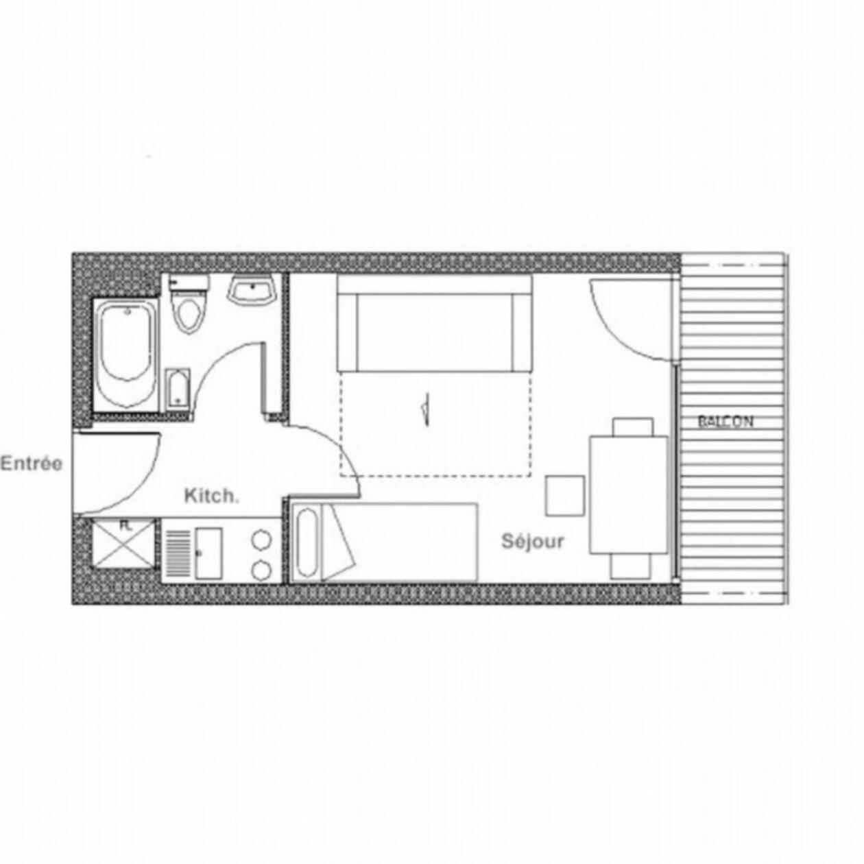 Residence Aravis - Studio Fonctionnel - Centre Station - Balcon Mae-3334 Saint-Martin-de-Belleville Extérieur photo